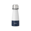 Термос KissKissFish Swag Vacuum Bottle, бело-синий